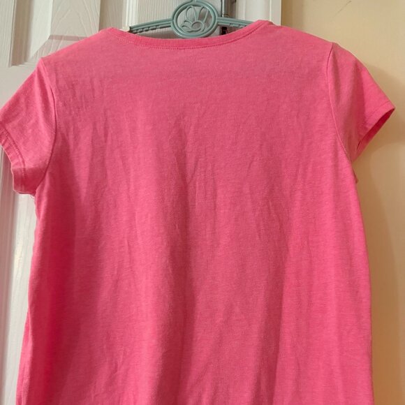 Pre-loved The Children’s Place Girls Believe Graphic Tee Pink Size XL 14 - Picture 3 of 6